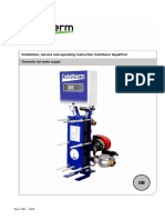 Installation, Service and Operating Instruction Cetetherm Aquafirst