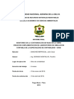 Monitoreo de La Contaminacion de Ruido en La Obra Creacion e Implementacion de Labs. de Simulacion Contable