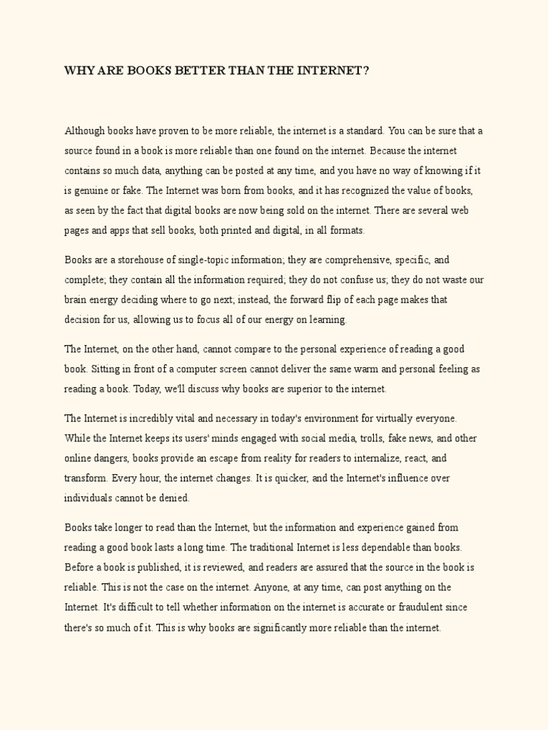 Why Books Are Better Than The Concept Paper Lotrago PDF