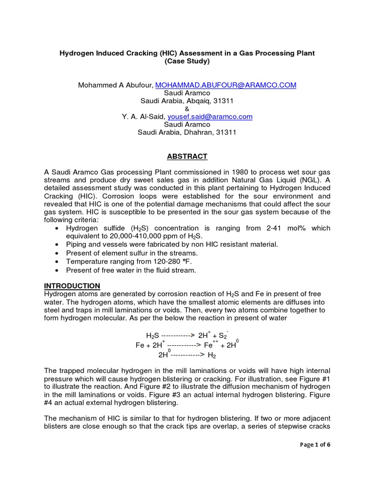HIC Test Procedure | PDF