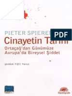 Pieter Spierenburg - Cinayetin Tarihi (Ortaçağ'Dan Günümüze Avrupa'Da Bireysel Şiddet) (2) - - й0Г7гЧ