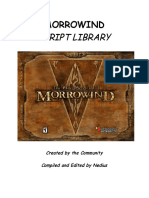 Morrowind Script Library 03