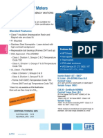 Weg Explosion Proof Motor Pamphlet