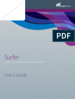 Surfer 20 User Guide
