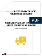 Support Food Truck e Learning Concept Et Marché