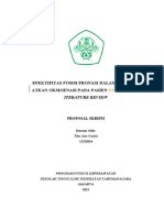 Efektifitas Posisi Pronasi Dalam Meningk Atkan Oksigenasi Pada Pasien