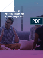 21 CFR Part 11 Industry Overview Ready For An FDA Inspection