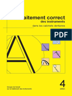 Le traitement correct des instruments dans les cabinets dentaires