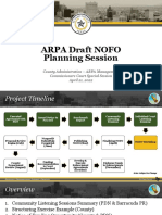 ARPA NOFO Decision Making Presentation - Final