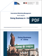 Doing Business in China Doing Business in China Doing Business in China Doing Business in China