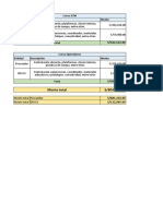 Presupuesto Fortalecimiento