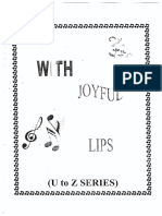 With Joyful Lips Notations (U1-X32)