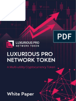 Luxurious Pro Network Token: White Paper