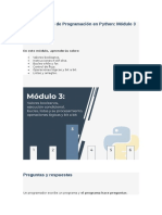 PCAP - Programming Essentials in Python 1 - Modulo 03