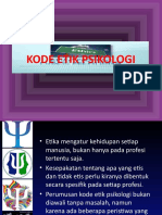 Kodet-Per. 3 Kode Etik Psikologi