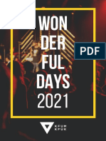 W Days in 2021 Denmark