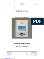 BLR-CX Power Factor Regulator Reference Manual