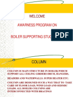 Welcome: Awarness Program On Boiler Supporting Stuctures