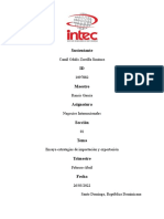 Ensayo Estrategias de Importación y Exportación 