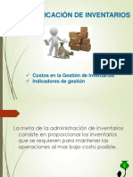 Gestión de inventarios: costos y métodos de valuación