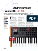 FutureMusic, Issue 194, Review of DSI Dave Smith Instruments Prophet 08