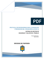 Protocolo bioseguridad COVID Diócesis Fontibón