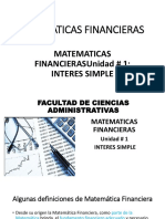 2 Matriz - Unidada 1 Matematicas Financieras