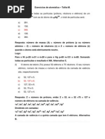 Tópico 5 - Exercícios de Atomística