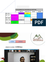 Horario Sincrónico 7° MRHS