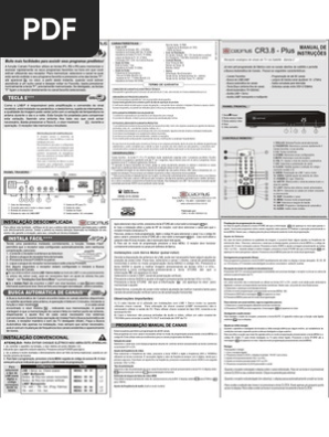manual receptor cromus cr 3.8