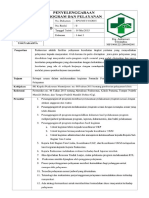 1.2.5.3 SPO PENYELENGGARAAN PROGRAM DAN PELAYANAN