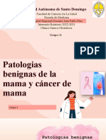 Patologias Benigno y Cancer de Mama