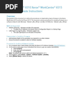 Xerox Phaser 6510 Xerox Workcentre 6515 Firmware Upgrade Instructions