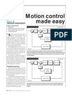 Backlash compensation made easy through dual loop motion control