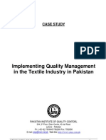 Implementing Quality Management in the Textile Industry_Asif Hussain
