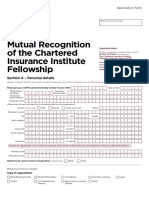 Fellowship Mutual Recognition App Form 2022