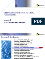 VERITAS Cluster Server For UNIX, Fundamentals: Lesson 6 VCS Configuration Methods