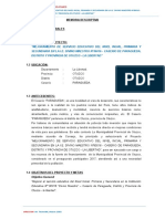 Memoria Desccriptiva Paragueda