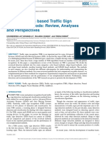 Machine Vision Based Traffic Sign Detection Method