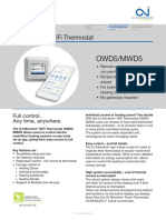 Owd5/Mwd5: Oj Microline Wifi Thermostat