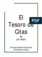 El Tesoro de Citas de Jim Rohn