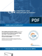 Propuesta Comercial Master Innovation Professional (MIP) - CIA