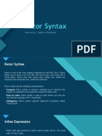 Razor Syntax: Click To Edit Master Title Style