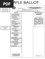 Houston County May 2022 (D) Sample Ballot