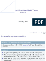 Many-Sorted First-Order Model Theory