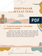 Konsep Dasar Pemetaan Tema