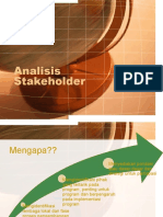 Analisis Stakeholder