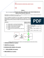 Tarea 4 Rectificador Onda Completa Derivación Central