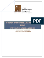 DBA Student Handbook