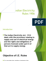 The Indian Electricity Rules 1956